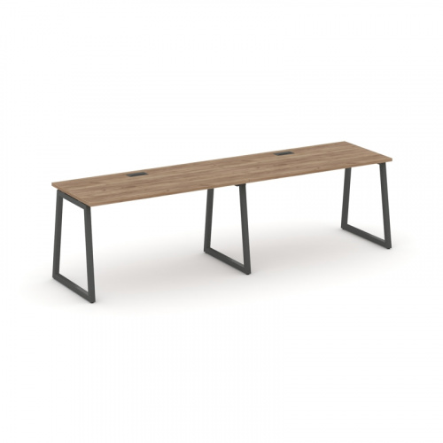 Style Project Рабочая станция 1 сторон. SN-4T1.ORS-001 Акация Лорка/Металл Антрацит/Заглушка Пластик фото 10