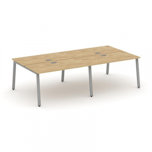 Style Project Рабочая станция 2-х сторон. SN-6A.DRS-042 Акация Лорка/Металл Антрацит 2360*1432*750 фото 3