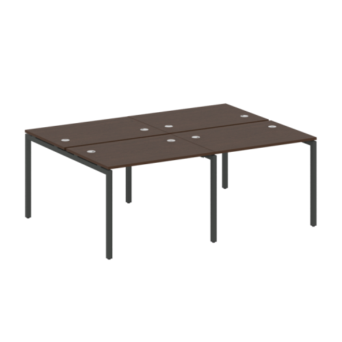 Бенч-система на 4 места на П-обр. м/к Metal System Quattro 40БП.СМ-4.1  фото 8