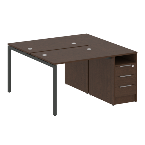 Бенч-система с тумбой на П-обр. м/к Metal System Quattro 40БП.РС-СТП-2.1 фото 9