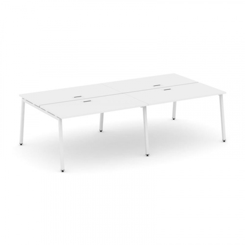 Style Project Рабочая станция 2-х сторон. SN-4A.DRS-044 Вяз Благородный/Металл Белый 3160*1432*750 фото 21