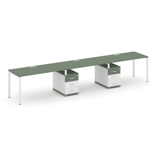 Бенч-система на 3 места с 2 опорными тумбами Concept CN.ORS-334 фото 5