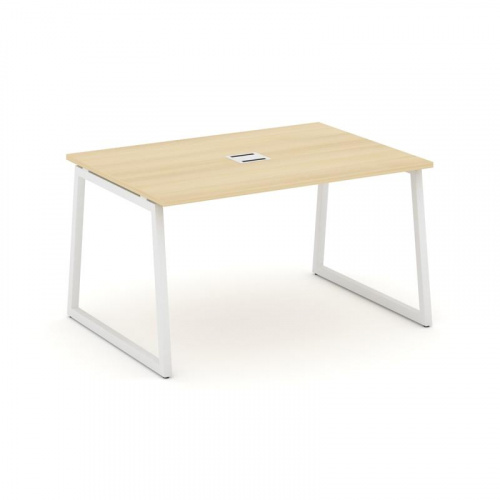 Style Project Стол переговорный SN-4T1.SPRG-004 Акация Лорка/Металл Антрацит/Заглушка Металл Антраци фото 22