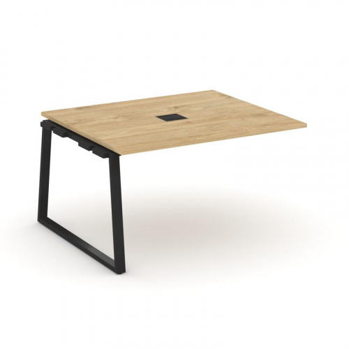 Style Project Проходной наб. элем. перег. стола SN-6T1.NSPRG-034 Акация Лорка/Металл Антрацит/Заглуш