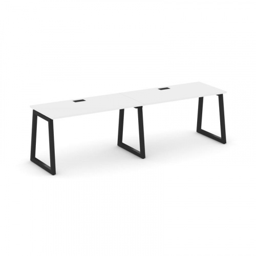 Style Project Рабочая станция 1 сторон. SN-5T1.ORS-001 Акация Лорка/Металл Антрацит/Заглушка Пластик фото 4