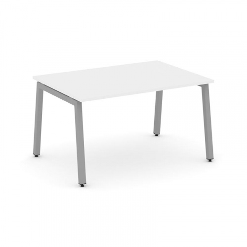 Style Project Стол переговорный SN-5A.SPRG-004.3 Тиквуд Светлый/Металл Белый 1580*980*750 фото 14