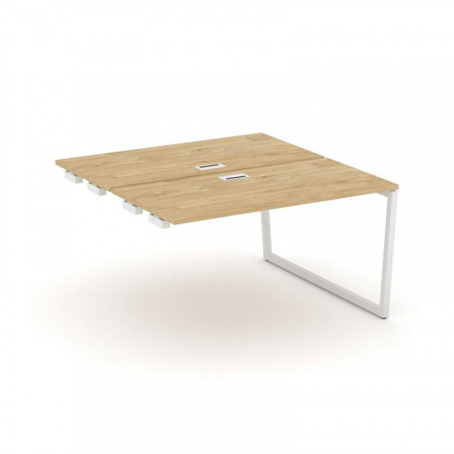 Style Project Стол-приставка к опор. элем. SN-4T2.DPRS-021 Акация Лорка/Металл Антрацит/Заглушка Пла фото 3