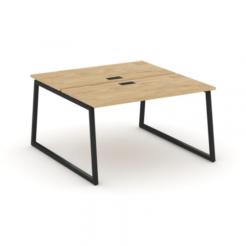 Style Project Рабочая станция 2-х сторон. SN-4T1.DRS-023 Акация Лорка/Металл Антрацит/Заглушка Пласт