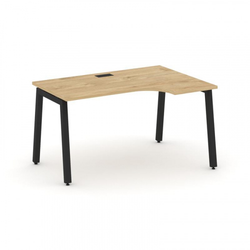 Style Project Стол рабочий эргоном. SN-5A.SPA-012(R) Антрацит/Металл Белый 1580*700/980*750 фото 7 Style Project Стол рабочий эргоном. SN-5A.SPA-012(R) Антрацит/Металл Белый 1580*700/980*750 фото 7