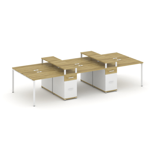 Бенч-система на 6 мест с 2 опорными тумбами Concept CN.DRS-469 фото 11