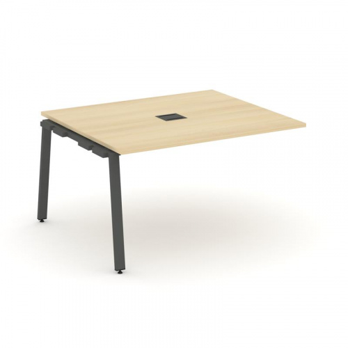 Style Project Проходной наб. элем. перег. стола SN-6A.NSPRG-032 Акация Лорка/Металл Белый 1180*1180* фото 18