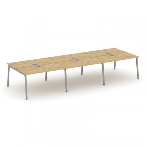 Style Project Рабочая станция 2-х сторон. SN-4A.DRS-063 Белый/Металл Белый 4140*1232*750 фото 10