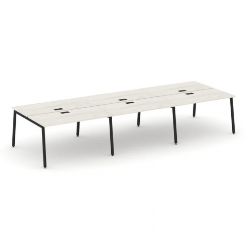 Style Project Рабочая станция 2-х сторон. SN-4A.DRS-063 Белый/Металл Белый 4140*1232*750 фото 8