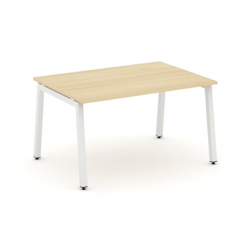 Style Project Стол переговорный SN-5A.SPRG-004.3 Тиквуд Светлый/Металл Белый 1580*980*750 фото 19