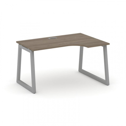 Style Project Стол рабочий эргоном. SN-5T1.SPA-012(R) Акация Лорка/Металл Антрацит/Заглушка Пластик фото 14