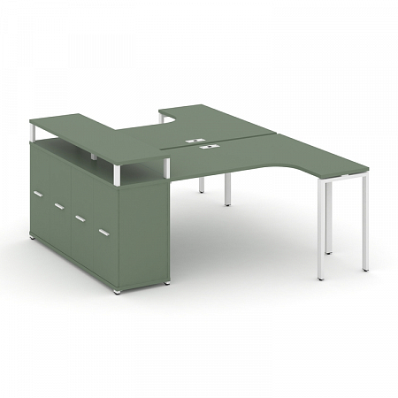 Бенч-система с опорным распашным шкафом Concept CN.DSA-212