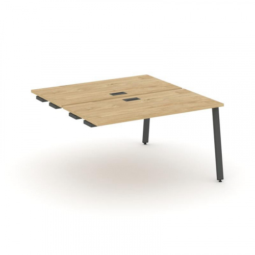 Style Project Стол-приставка к опор. элем. SN-6A.DPRS-003 Дуб Наварра/Металл Белый 1380*1232*750 фото 18