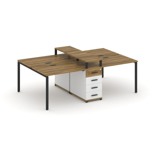 Бенч-система на 4 места с 1 опорной тумбой Concept CN.DRS-433 фото 7