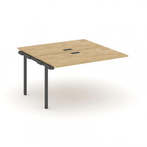 Style Project Проходной наб. элем. SN-4P.DNRS-014 Дуб Табак/Металл Черный 1580*1432*750 фото 6