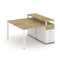 Бенч-система с 1 опорной тумбой Concept CN.DRS-409