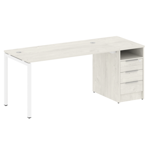 Бенч-система с тумбой на П-обр. м/к Metal System Quattro 40БП.РС-СТП-1.3 фото 6 Бенч-система с тумбой на П-обр. м/к Metal System Quattro 40БП.РС-СТП-1.3 фото 6