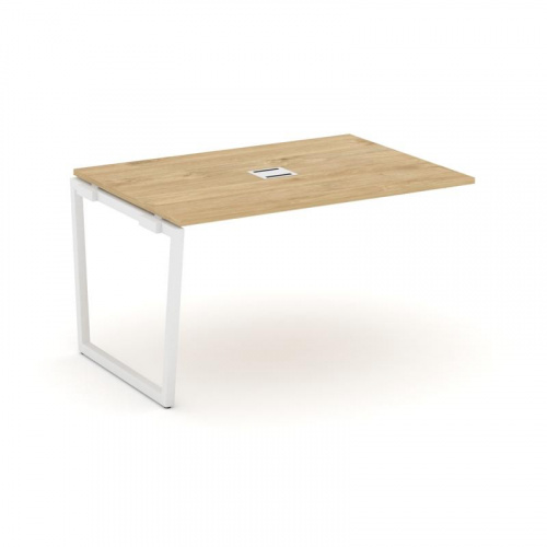 Style Project Проходной наб. элем. перег. стола SN-4T2.NSPRG-002 Акация Лорка/Металл Антрацит/Заглуш фото 3