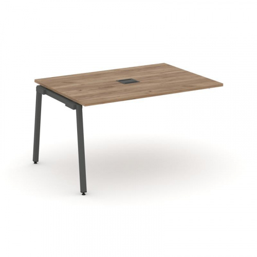 Style Project Проходной наб. элем. перег. стола SN-4A.NSPRG-003 Белый/Металл Белый 1380*980*750 фото 23