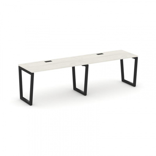 Style Project Рабочая станция 1 сторон. SN-5T2.ORS-022 Акация Лорка/Металл Антрацит/Заглушка Пластик фото 8