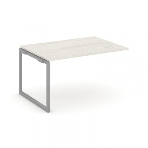 Style Project Проходной наб. элем. перег. стола SN-4O.NSPRG-003.3 Дуб Наварра/Металл Белый 1380*980* фото 5