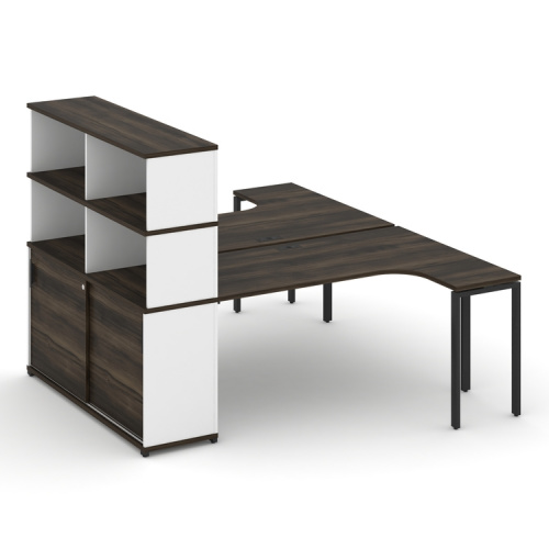Бенч-система с опорным шкафом-купе с надставкой Concept CN.DSA-222 фото 9