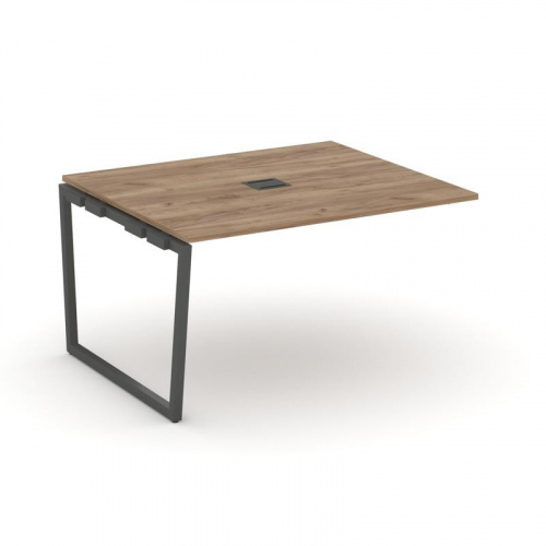 Style Project Проходной наб. элем. перег. стола SN-4T2.NSPRG-032 Акация Лорка/Металл Антрацит/Заглуш фото 23