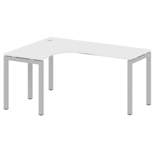 Стол криволинейный левый на П-обр. м/к Metal System Quattro 50БП.СА-4 (L) фото 14