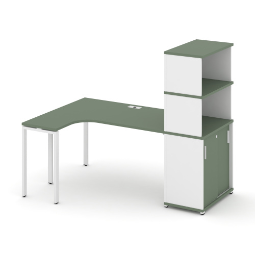 Стол эргономичный с опорным шкафом-купе Concept CN.SA-221(L)