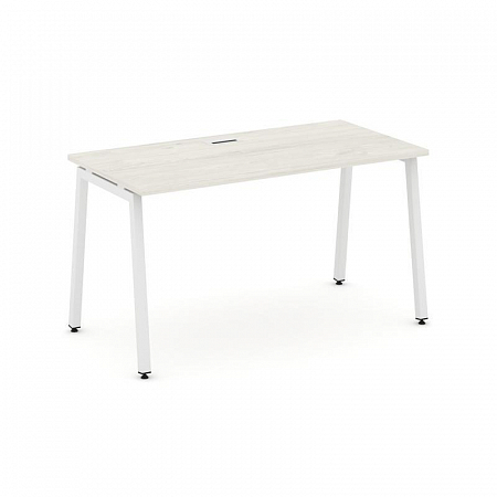 Style Project Стол письменный SN-4A.SP-012 Дуб Наварра/Металл Белый 1180*700*750