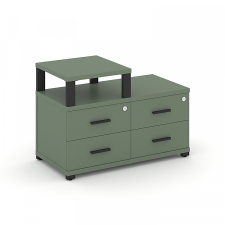 Тумба приставная с 4 ящиками Concept CN.TSP-002 B