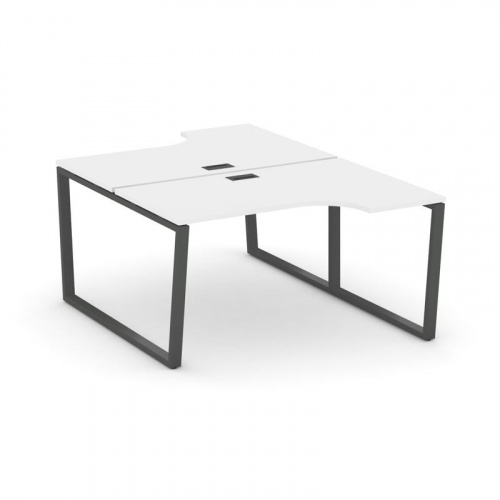 Style Project Рабочая станция эргоном. SN-6T2.DRPA-021 Акация Лорка/Металл Антрацит/Заглушка Пластик фото 26