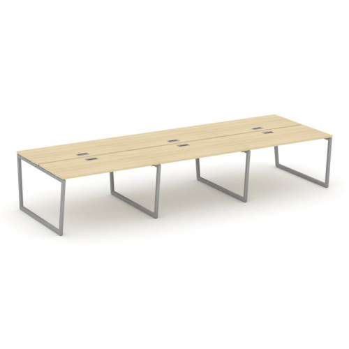 Style Project Рабочая станция 2-х сторон. SN-4T2.DRS-082 Акация Лорка/Металл Антрацит/Заглушка Пласт фото 20