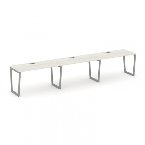 Style Project Рабочая станция 1 сторон. SN-4T2.ORS-051 Акация Лорка/Металл Антрацит/Заглушка Пластик фото 11