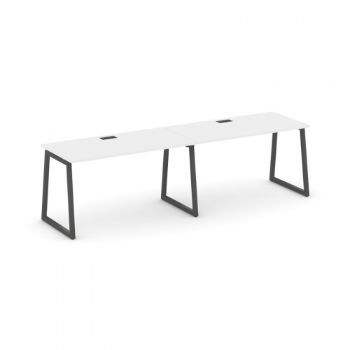 Style Project Рабочая станция 1 сторон. SN-4T1.ORS-001 Акация Лорка/Металл Антрацит/Заглушка Пластик фото 13