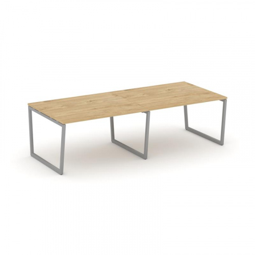 Style Project Стол переговорный SN-4T2.SPRG-043.3 Акация Лорка/Металл Антрацит 2760*1180*750 фото 2