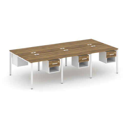 Бенч-система на 6 мест с подвесными тумбами Concept CN.DRS-157 фото 8