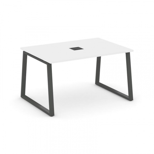 Style Project Стол переговорный SN-6T1.SPRG-003 Акация Лорка/Металл Антрацит/Заглушка Металл Антраци фото 26