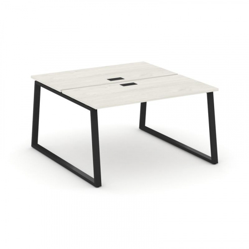 Style Project Рабочая станция 2-х сторон. SN-6T1.DRS-022 Акация Лорка/Металл Антрацит/Заглушка Пласт фото 5