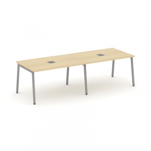 Style Project Стол переговорный SN-4A.SPRG-013 Белый/Металл Белый 2760*980*750 фото 9