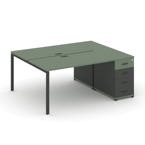 Бенч-система с 1 опорной тумбой Concept CN.DRS-401 фото 2