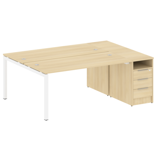 Бенч-система с тумбой на П-обр. м/к Metal System Quattro 50БП.РС-СТП-2.4 фото 15