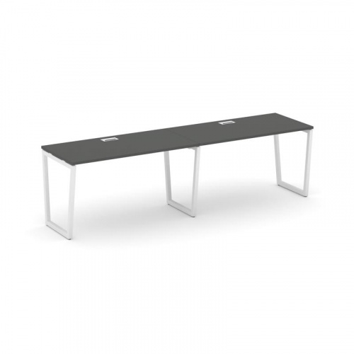 Style Project Рабочая станция 1 сторон. SN-4T2.ORS-013 Акация Лорка/Металл Антрацит/Заглушка Пластик фото 18