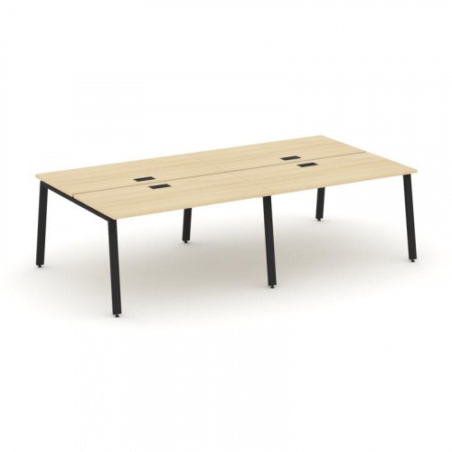 Style Project Рабочая станция 2-х сторон. SN-6A.DRS-042 Акация Лорка/Металл Антрацит 2360*1432*750 фото 11