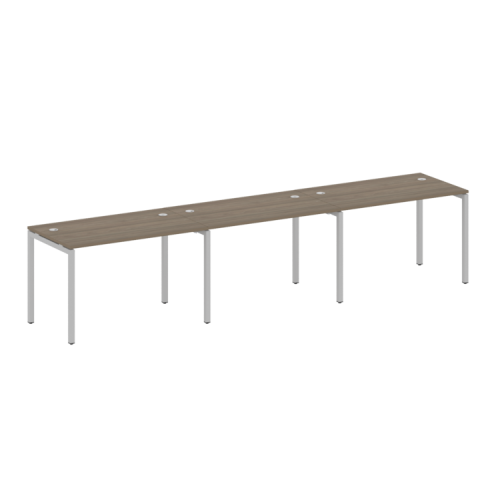 Бенч-система на 3 места на П-обр. м/к Metal System Quattro 40БП.СМ-3.2  фото 3