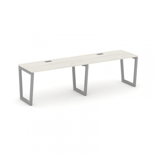 Style Project Рабочая станция 1 сторон. SN-5T2.ORS-022 Акация Лорка/Металл Антрацит/Заглушка Пластик фото 12